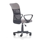 Кресло компьютерное HALMAR TIMMY серый/черный